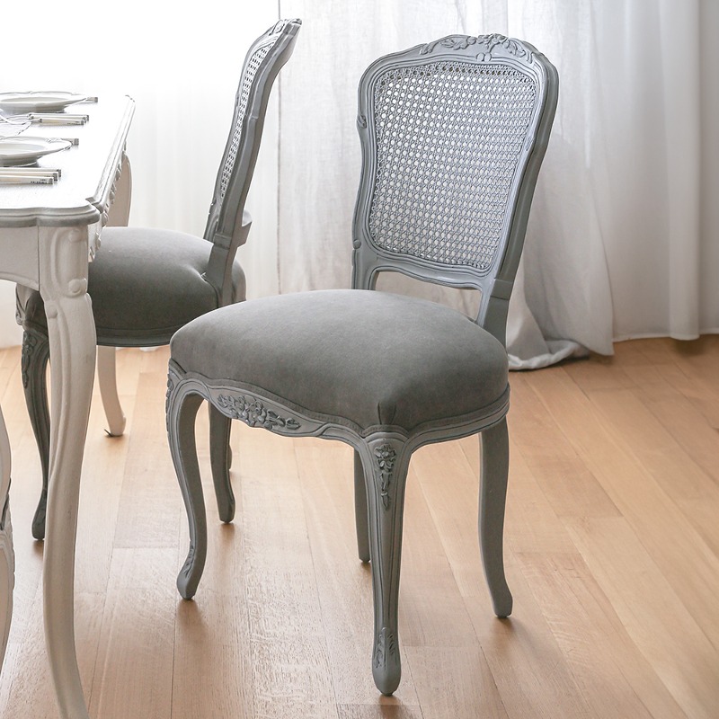 Chair Diana (Gray/Gray Cushion)