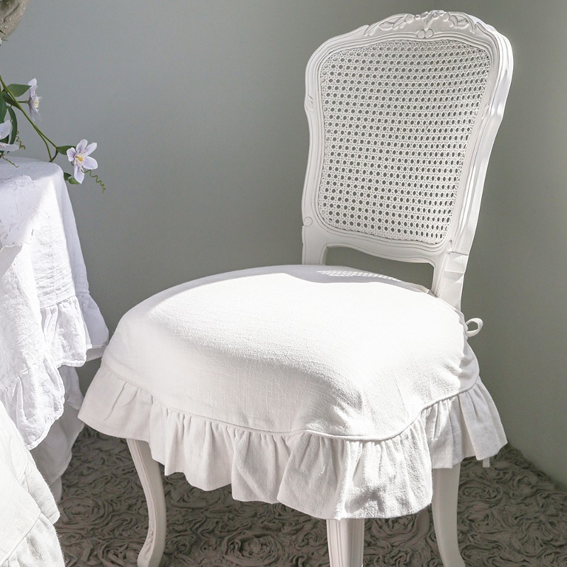 Chair Cover Washing Cotton (White)